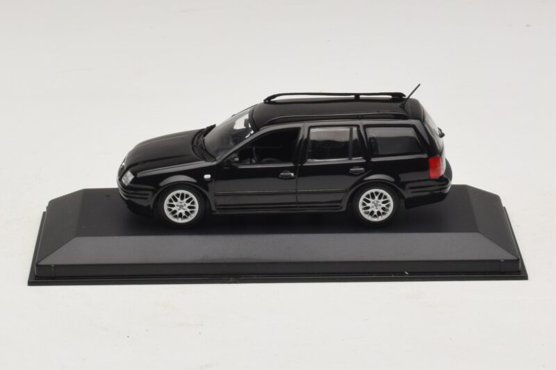 Volkswagen Golf Mk4 Variant Sport Highline BBS Edition Nero Minichamps 1:43 GOLF008 Pressofusione