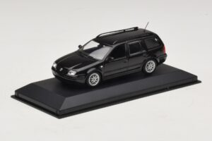 Volkswagen Golf Mk4 Variant Sport Highline BBS Edition Nero Minichamps 1:43 GOLF008 Pressofusione — immagine 2 di 5