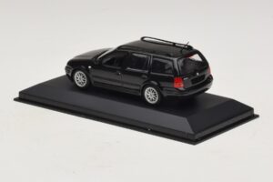 Volkswagen Golf Mk4 Variant Sport Highline BBS Edition Nero Minichamps 1:43 GOLF008 Pressofusione — immagine 3 di 5