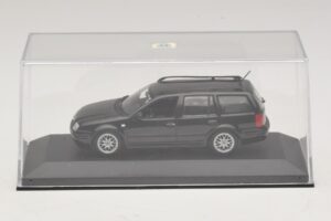 Volkswagen Golf Mk4 Variant Sport Highline BBS Edition Nero Minichamps 1:43 GOLF008 Pressofusione — immagine 4 di 5