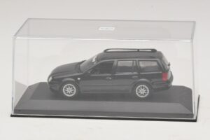Volkswagen Golf Mk4 Variant Sport Highline BBS Edition Nero Scatola Sostitutiva Minichamps 1:43 GOLF008-R1 Pressofusione — immagine 4 di 5