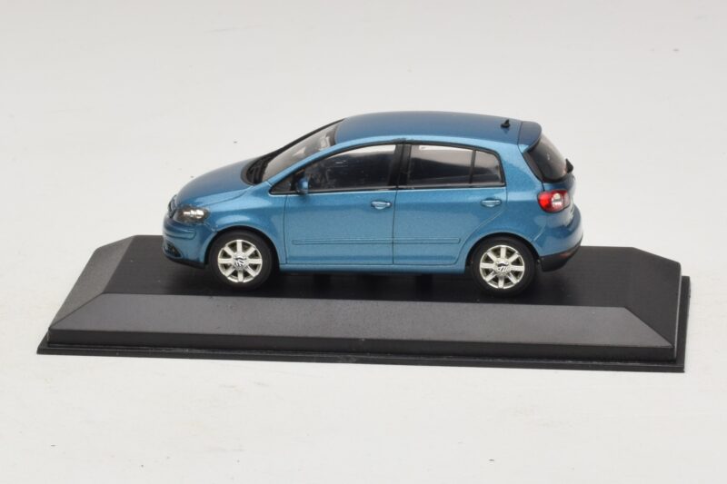 Volkswagen Golf Plus Mk5 Blu Metallizzato Scatola Sostitutiva Minichamps 1:43 GOLF02-R1 Pressofusione