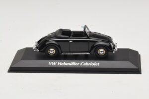 Volkswagen Hebmuller Cabriolet Nero Maxichamps 1:43 940052130 Pressofusione