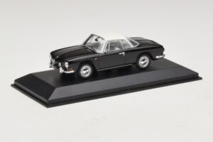 Volkswagen Karmann Ghia Nero con tetto bianco Minichamps 1:43 430050224 Pressofusione — immagine 2 di 5