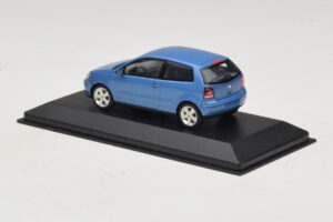 Volkswagen Polo 9N3 Blu Minichamps 1:43 POLO001 Pressofusione — immagine 3 di 5