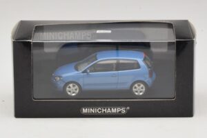 Volkswagen Polo 9N3 Blu Minichamps 1:43 POLO001 Pressofusione — immagine 5 di 5