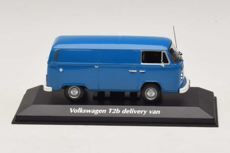 Volkswagen T2b Furgone Per Consegne Blu Maxichamps 1:43 940053061 Pressofusione