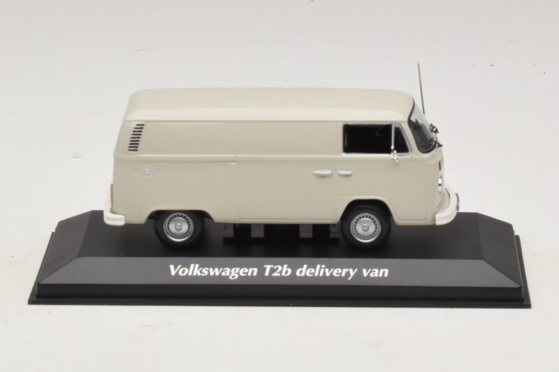 Volkswagen T2b Furgone Per Consegne Grigio Maxichamps 1:43 940053060 Pressofusione