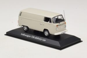 Volkswagen T2b Furgone Per Consegne Grigio Maxichamps 1:43 940053060 Pressofusione — immagine 3 di 5