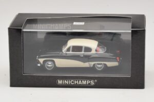 Wartburg A311 Blu Scuro Bianco Minichamps 1:43 WARBURG001 Pressofusione — immagine 5 di 5